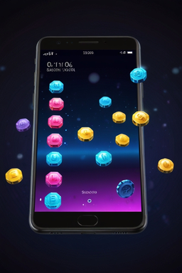 Smartphone mit Godz Casino App
